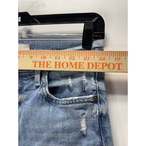 Mother Superior Womens  The Huffy Skimp in Rope's End Destroyed Jeans  Blue 27 - Picture 5 of 16